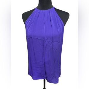 Diane Von Furstenberg Vibrant Purple Blouse